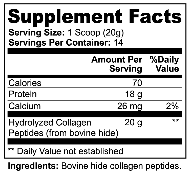 STRUCTURAL RECOVERY COLLAGEN+