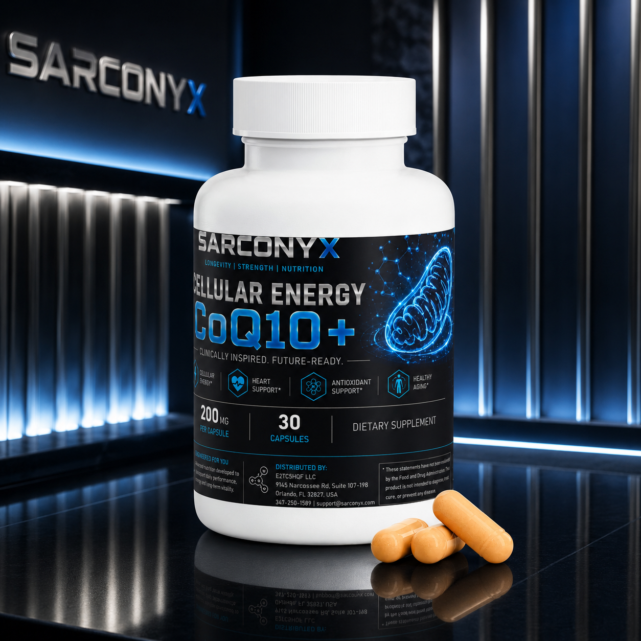 CELLULAR ENERGY CoQ10+