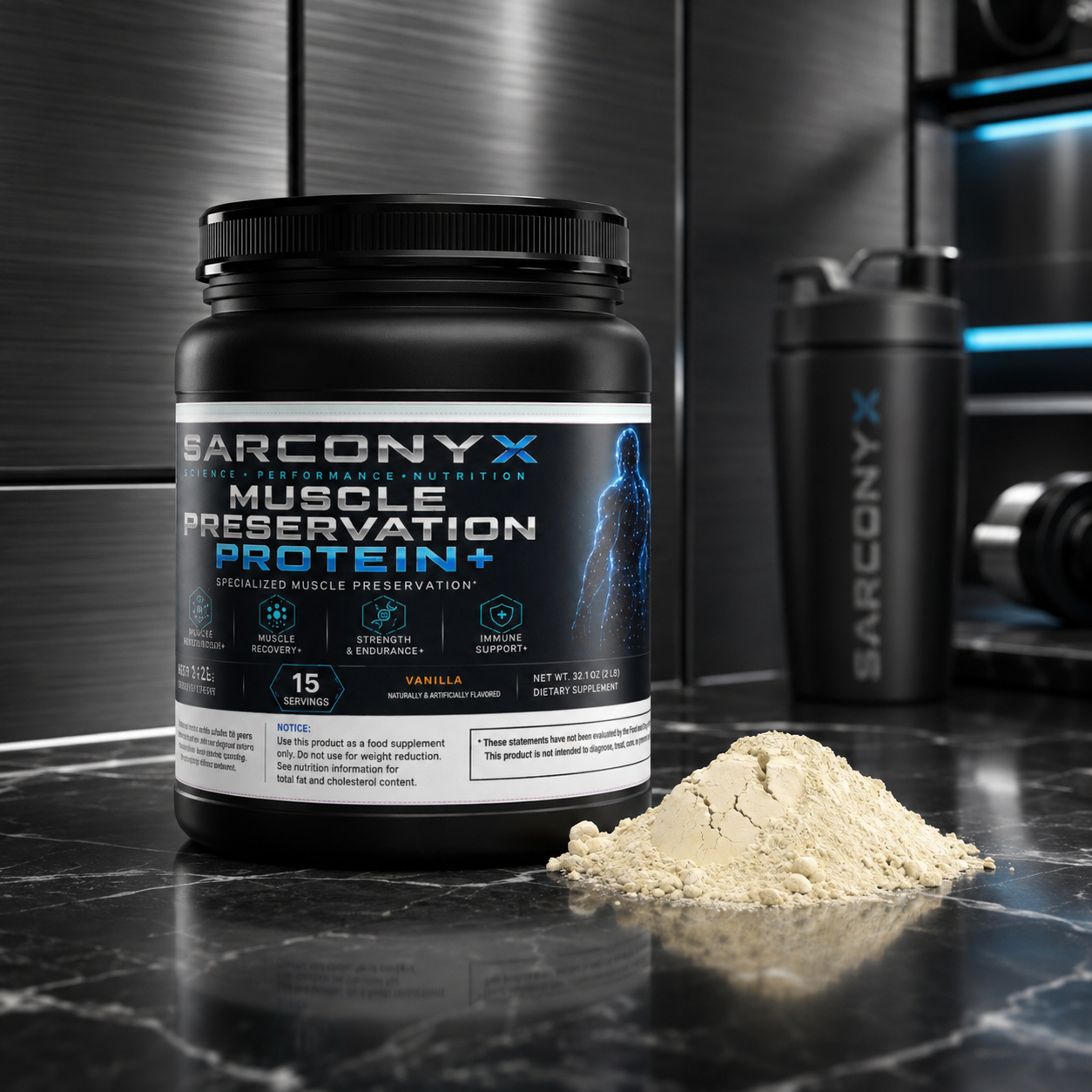 MUSCLE PRESERVATION PROTEIN+ Vanilla