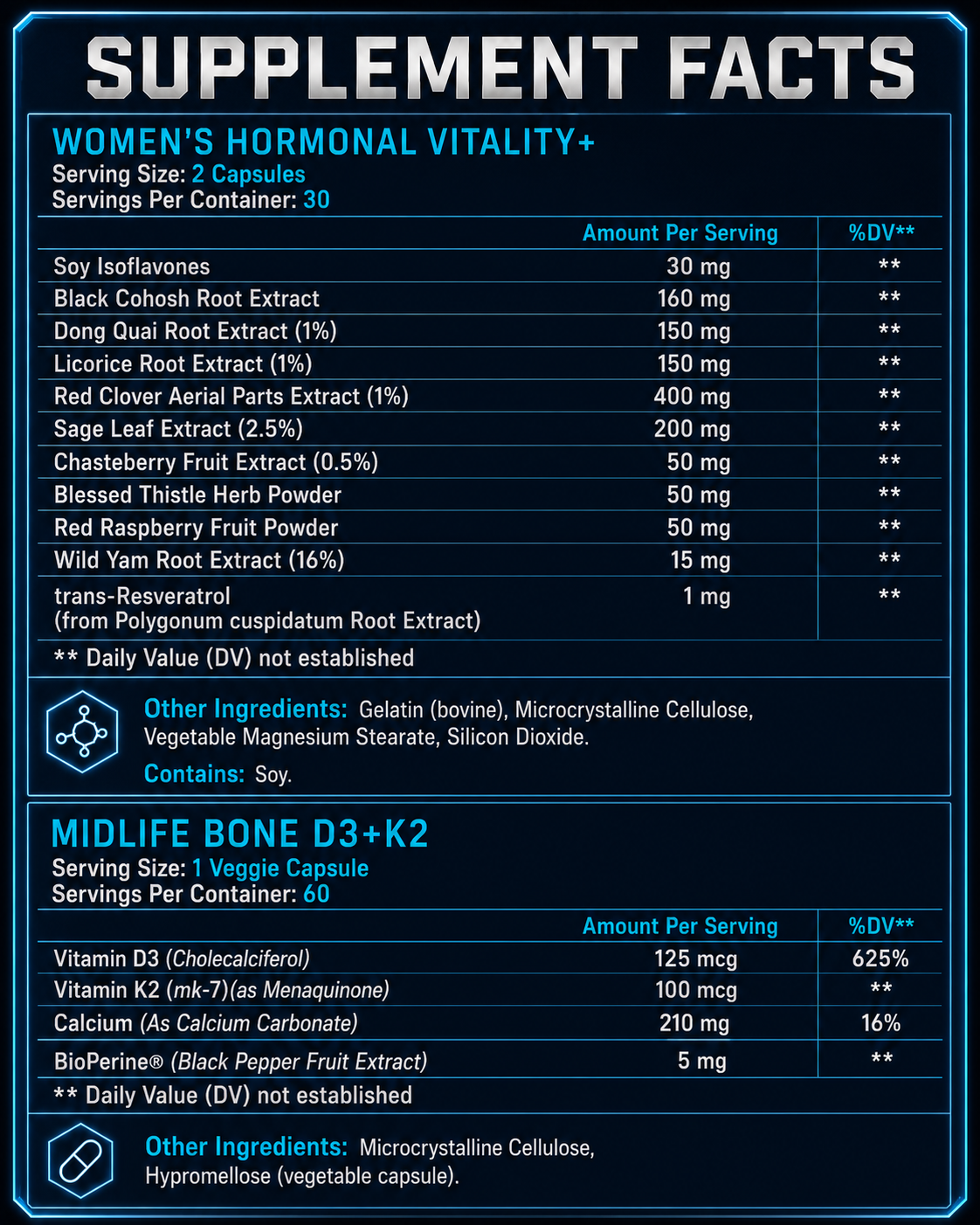 MIDLIFE BALANCE SYSTEM